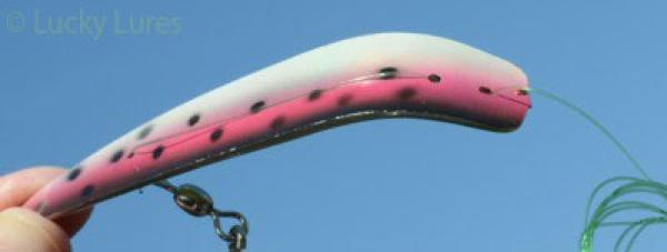 Hockey Stick 4.5, Länge: 11,5 cm, Farbe: Rainbow-Trout on Chrome von Gibbs Delta